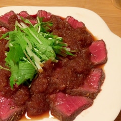 フライパンと鍋で簡単 時短 ローストビーフ レシピ 作り方 By Liqueur 楽天レシピ